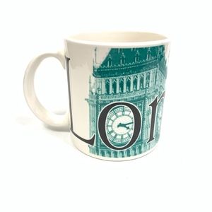 Starbucks 2002 City Mug Series London Big Ben